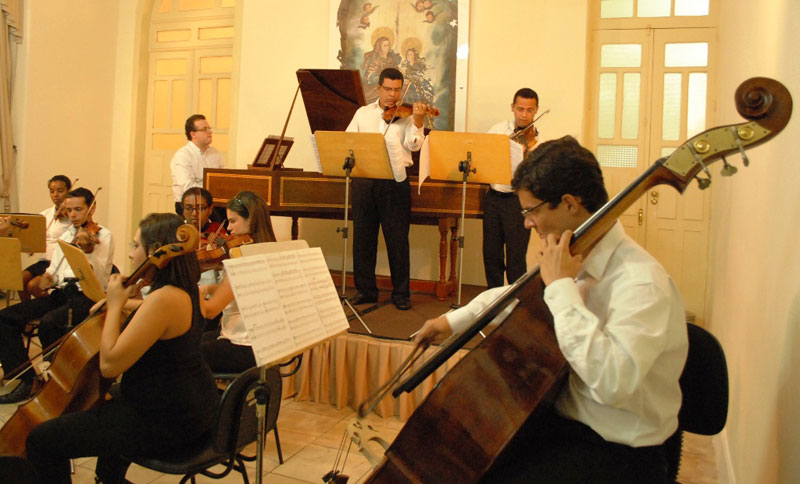 Msica de Cmara leva quarteto de cordas da ORSSE ao PMOC